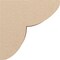 Ekena Millwork 7"W x 14"D x 14"H Classic Crestline Rough Cedar Woodgrain TimberThane Corbel, Primed Tan CORUR07X14X14CRERCPR - alternate 5